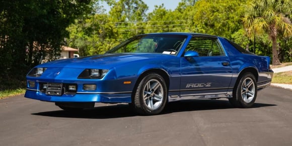 1987 Chevrolet Camaro IROC-mecum-florida-credit)