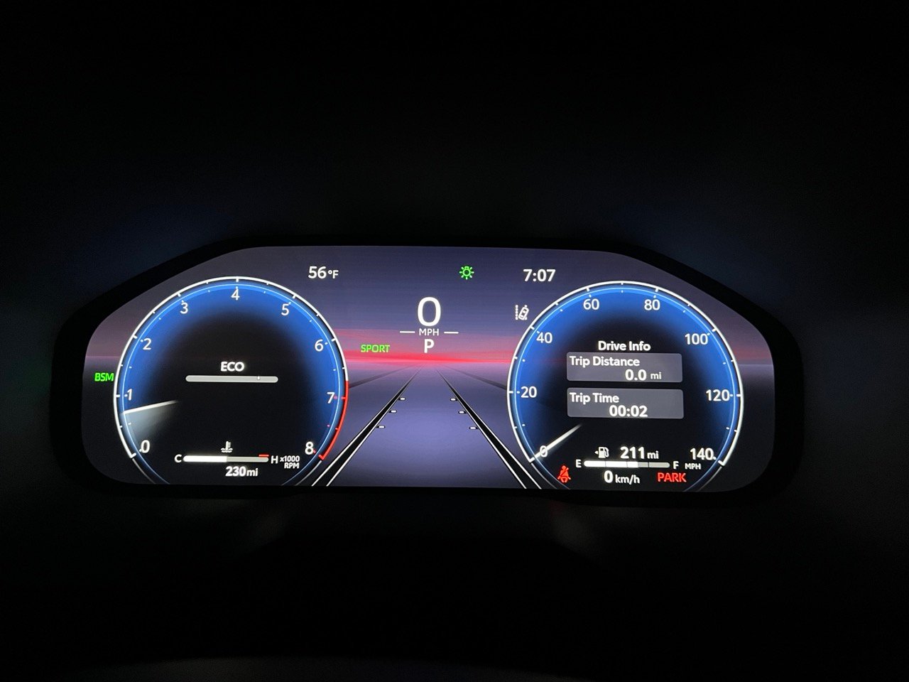 2023 Toyota RAV4 TRD Off-Road Drivers Display 2