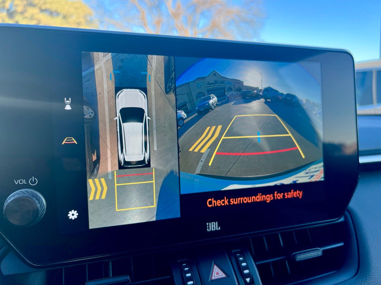 Toyota RAV4 backup camera