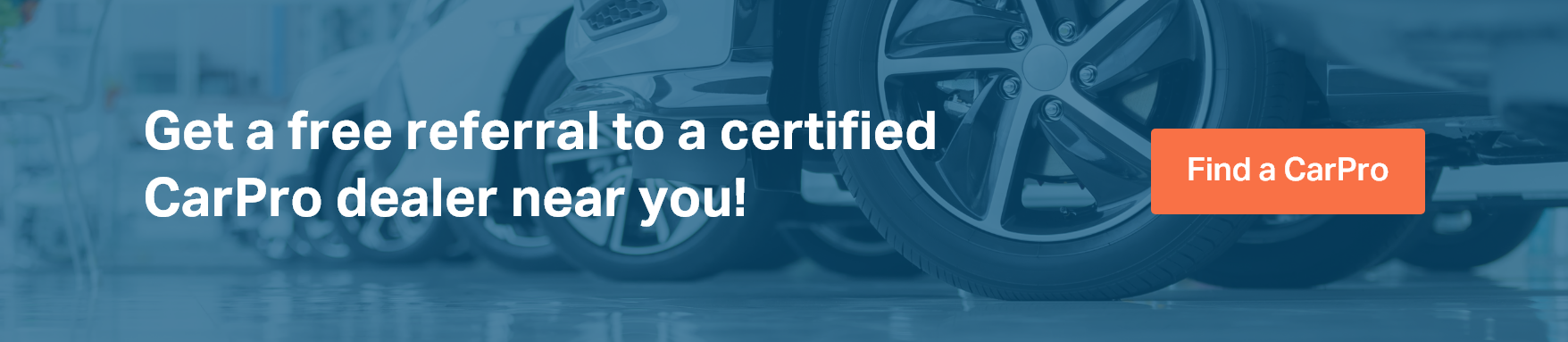 Get a free referral to a certified CarPro dealer near you! Find a CarPro
