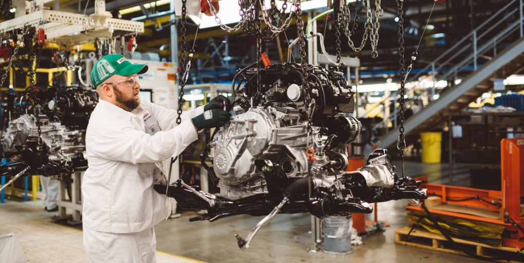 Flle Photo of Honda Manufacturing of Indiana. Credit: Honda.